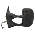 Black Textured Driver Side Power Door Mirror for 2002-2008 Ford Econoline