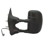 Black Textured Driver Side Power Door Mirror for 2002-2008 Ford Econoline