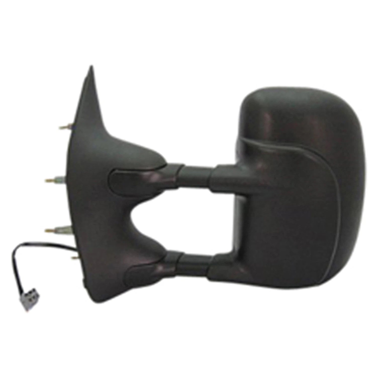 Black Textured Driver Side Power Door Mirror for 2002-2008 Ford Econoline