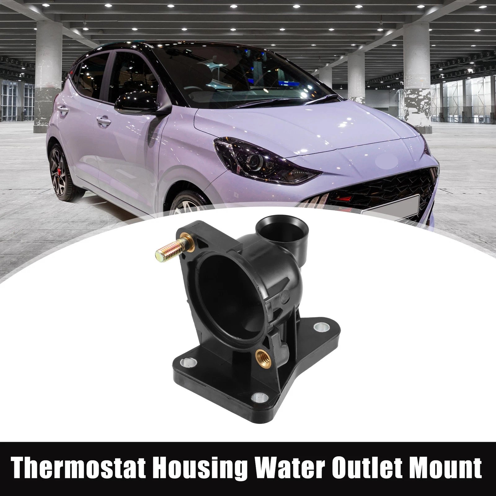 Plastic Thermostat Housing Water Outlet Mount for Hyundai (2000–2006)