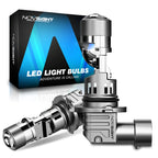 2X 9006 LED Headlight Bulbs for NOVSIGHT (6500K, 17000LM)