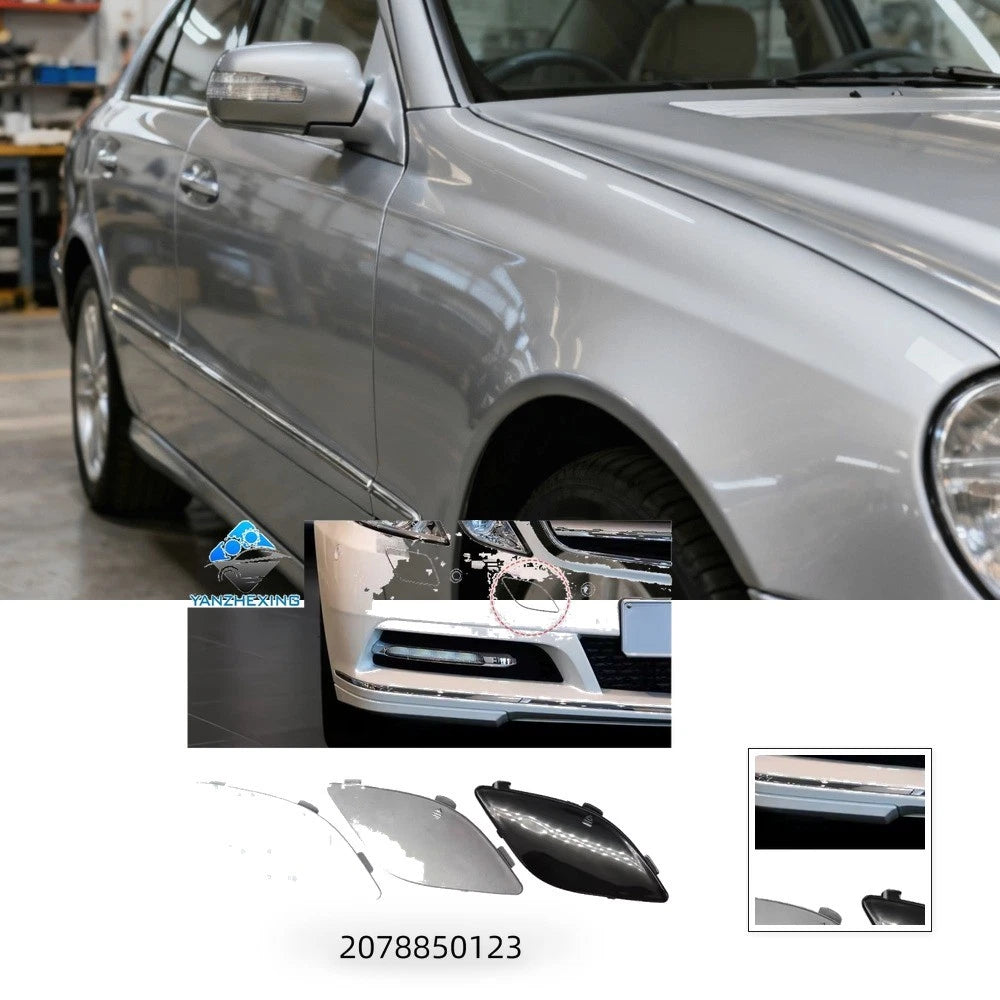Front Bumper Tow Hook Cover for Mercedes-Benz E-Class W207 (2009–2013)