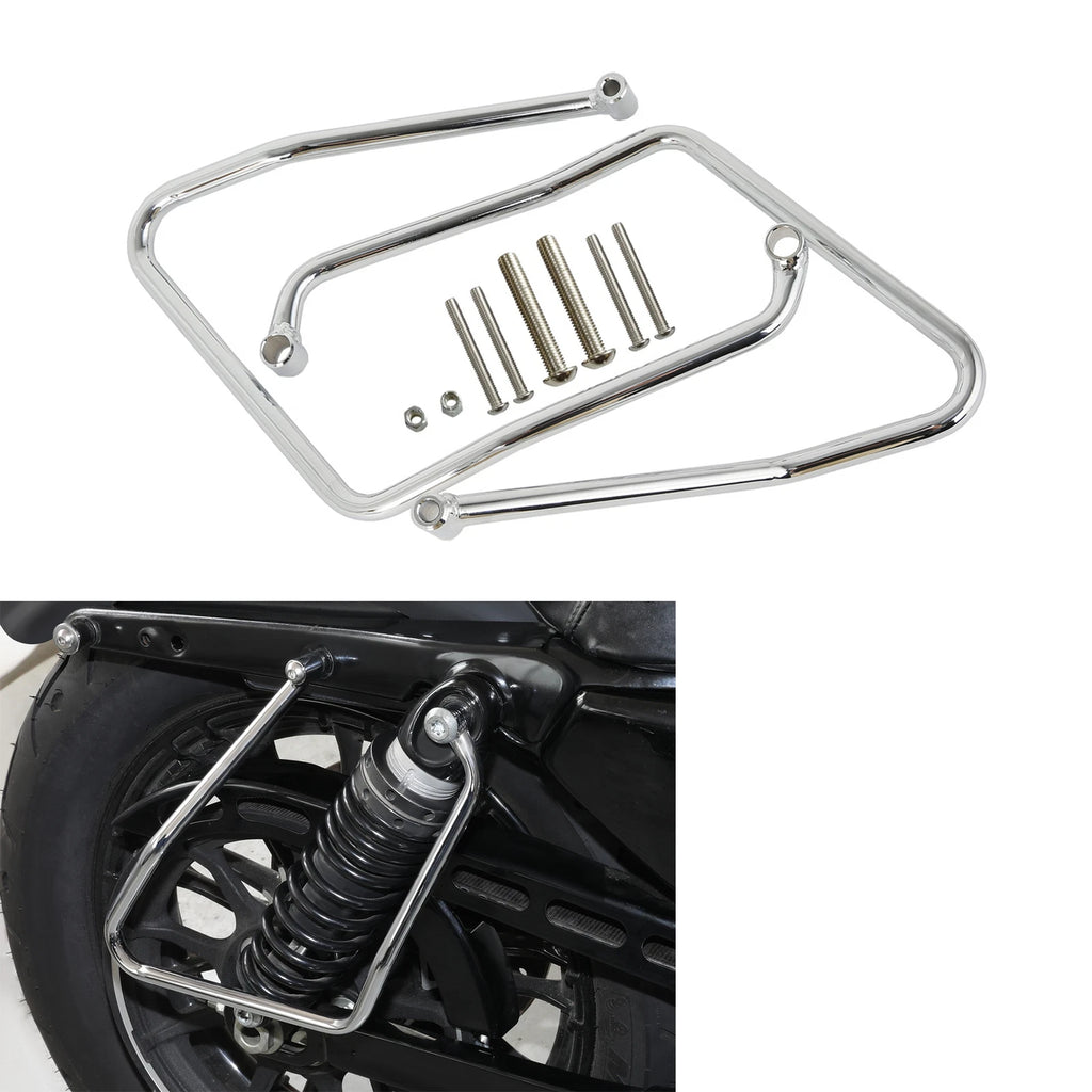 Saddlebag Support Brackets for Harley-Davidson Sportster XL883 XL1200 (2004–2016)