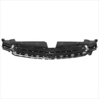 Matte Black Upper Grille w/Badge Slot + Chrome Trim for Chevy Cruze Limited (2015–2016)