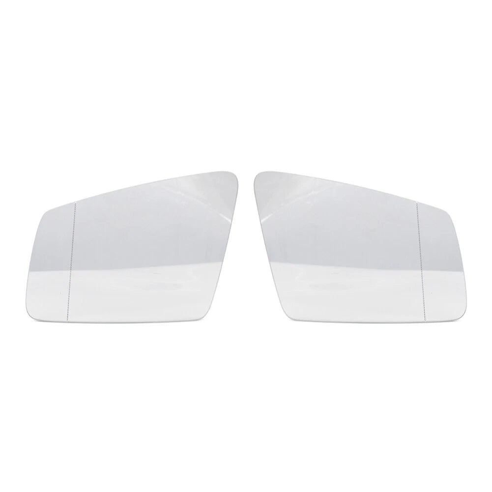 2X Rearview Mirror Glass for Mercedes Benz C E S GLK CL CLS W204 W212 W221
