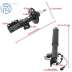 Set of 4 Shock Absorbers for Lincoln MKS (2013-2016)