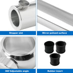 Adjustable Boat Flag Pole Mount Kit for Rail (No Drilling)
