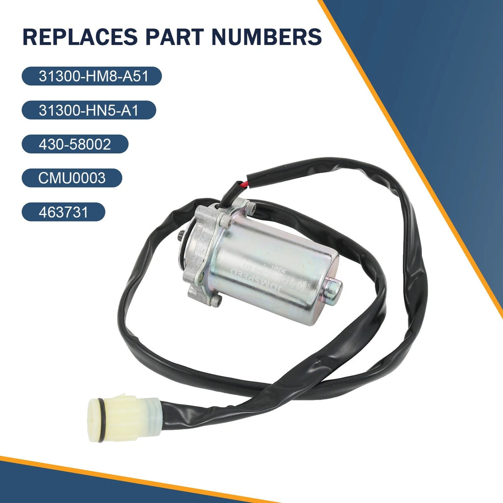 Power Shift Control Motor for Honda TRX250TE Fourtrax Recon ES (2002–2023)