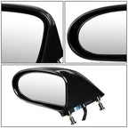Left Manual Side Door Mirror for Buick LeSabre, Oldsmobile 88 (1992–1999) GM1320201