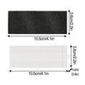 Set of 4 Side Brush Filter Mop for Lefant M2 Series Robot Vacuum