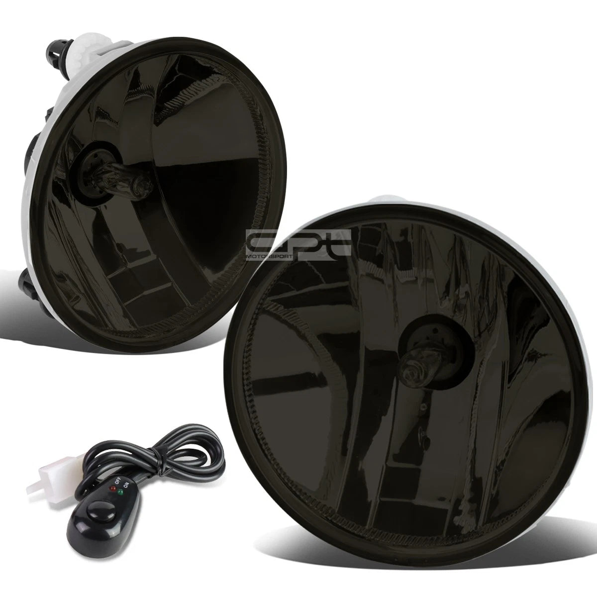 Smoked Lens Fog Light Lamp + Switch for Silverado Colorado Sierra Canyon (2015–2019)