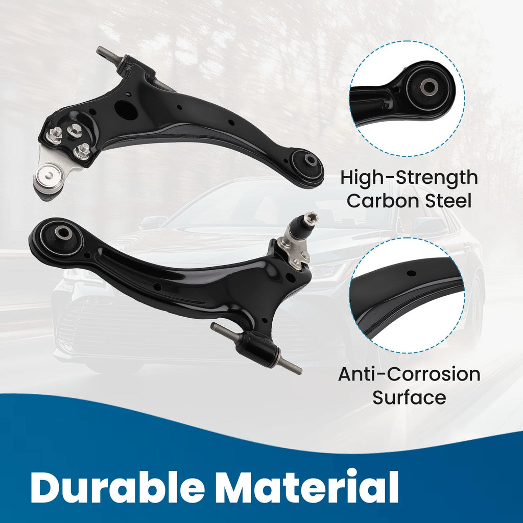 6x Control Arm w/Ball Joint Tie Rod Kit for Toyota Avalon Solara Sienna (1998–2004)