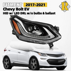 HID Projector Headlight w/ LED DRL for Chevy Bolt EV (2017–2021)