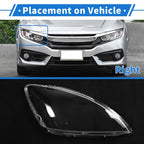 Headlight Lens Cover for Mitsubishi Lancer (2004–2007) - Clear