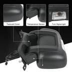 Manual Door Mirror for RAM ProMaster 1500 2500 3500 (2014-2023) Left Side