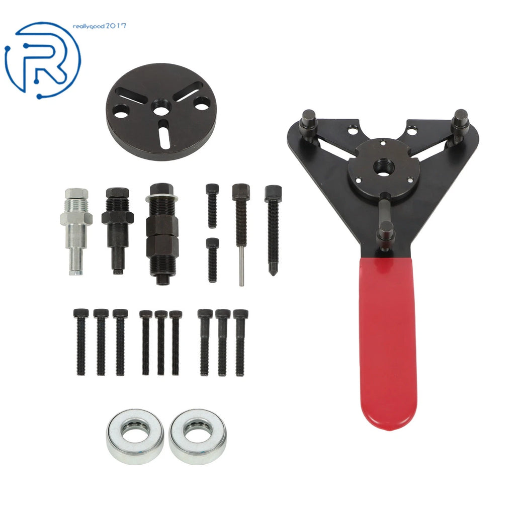 A/C Compressor Clutch Hub Puller Tool Kit for Automotive Repair (23 Pack)