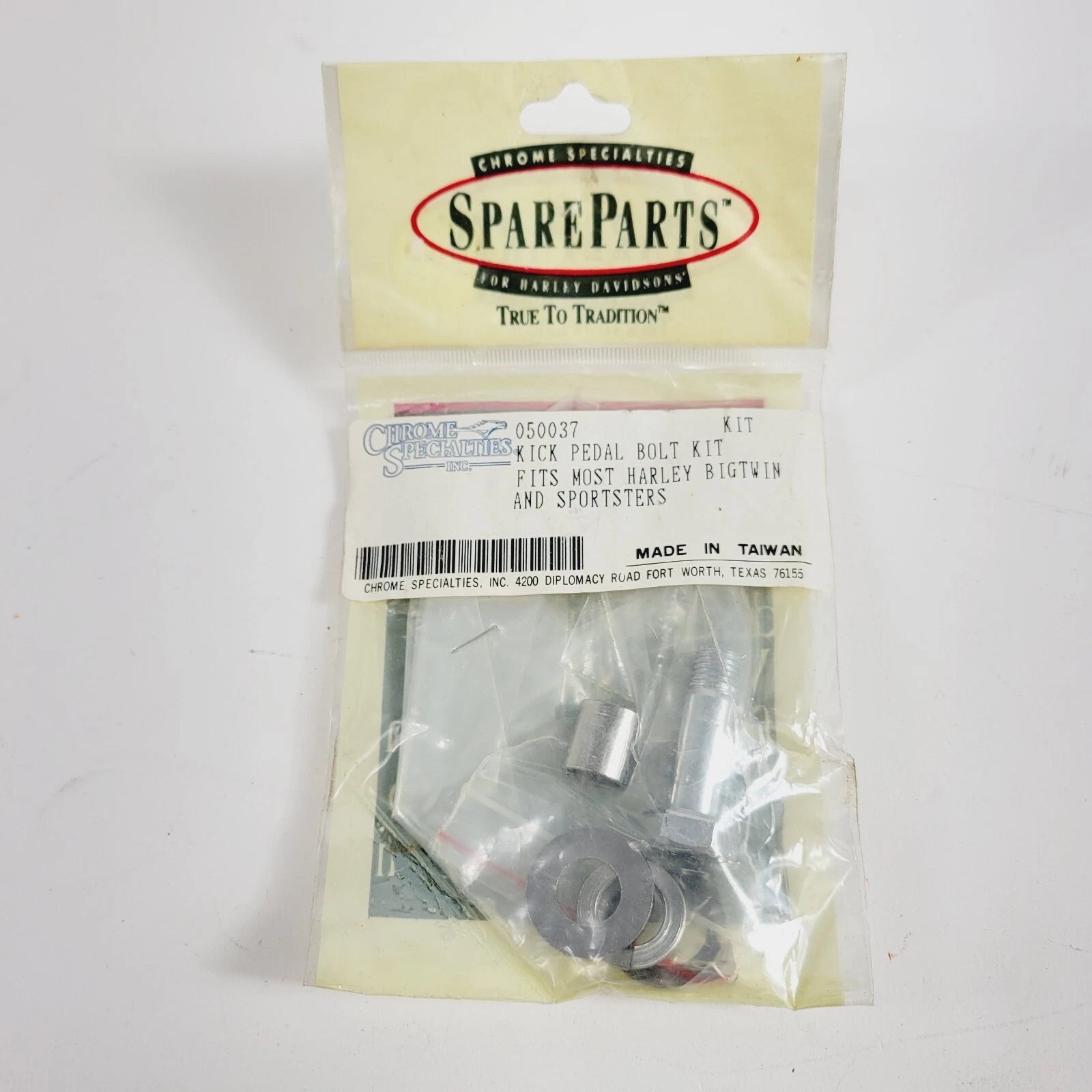 Kick Pedal Bolt Kit for Harley Davidson Big Twin Sportsters (Fits 2000–2023)
