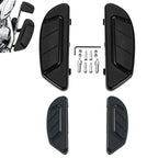 Black Driver & Passenger Footboards for Harley Touring (1986-2024)