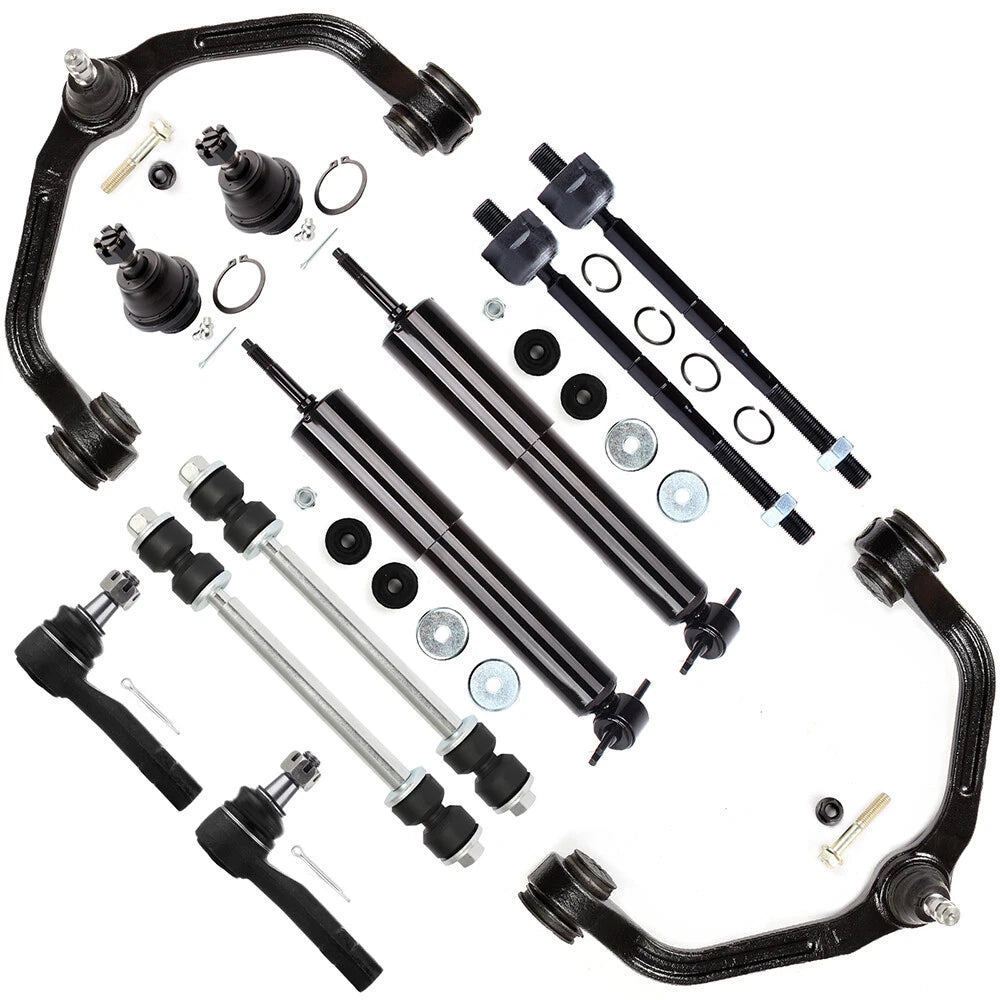 Set of 4 Front Shocks and Upper Control Arms for Ranger B2300 B2500 B3000 B4000