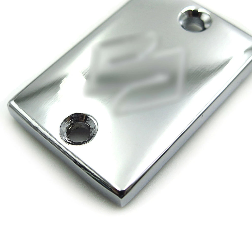 Chrome Rear Brake Fluid Reservoir Cap Cover for GSXR Boulevard Savage Intruder (All Years)