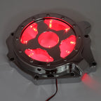 Chrome Engine Stator Cover with Red LED for Honda CBR1000RR (2004–2007) & CB1000RA (2008–2024)