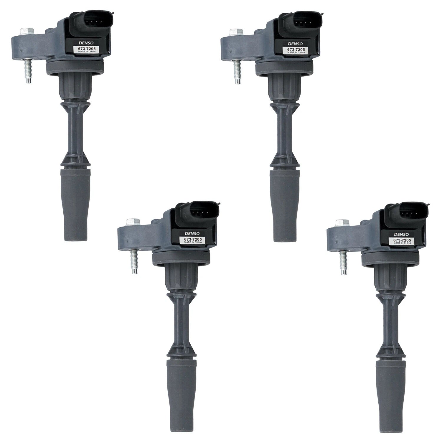 Set of 4 Denso COP Ignition Coils for Envision ATS Camaro Impala Acadia L4