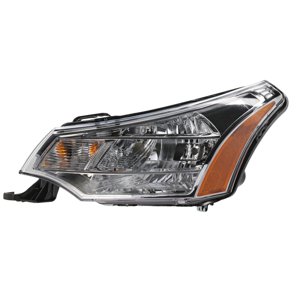 Driver Side Headlight for Ford Focus (2008–2011) Halogen with Bulb