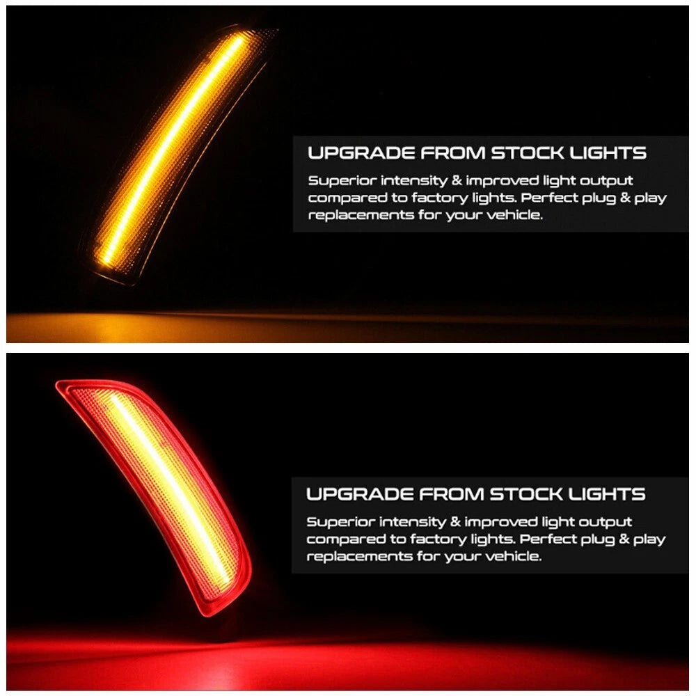 LED Side Marker Lights for Mazda Miata MX-5 (2016–2022) Smoked Lens