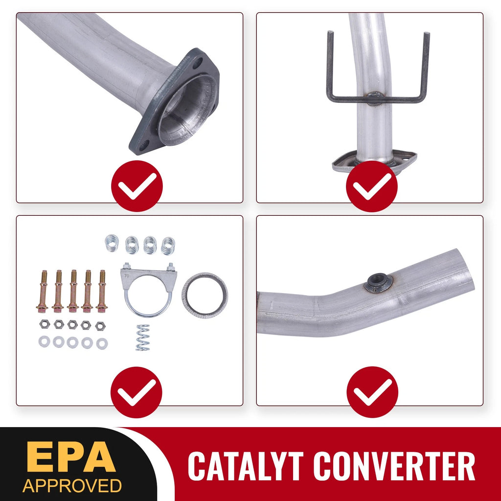 Catalytic Converter Manifold for Buick Rainier, Chevy Trailblazer, GMC Envoy (2002-2009)
