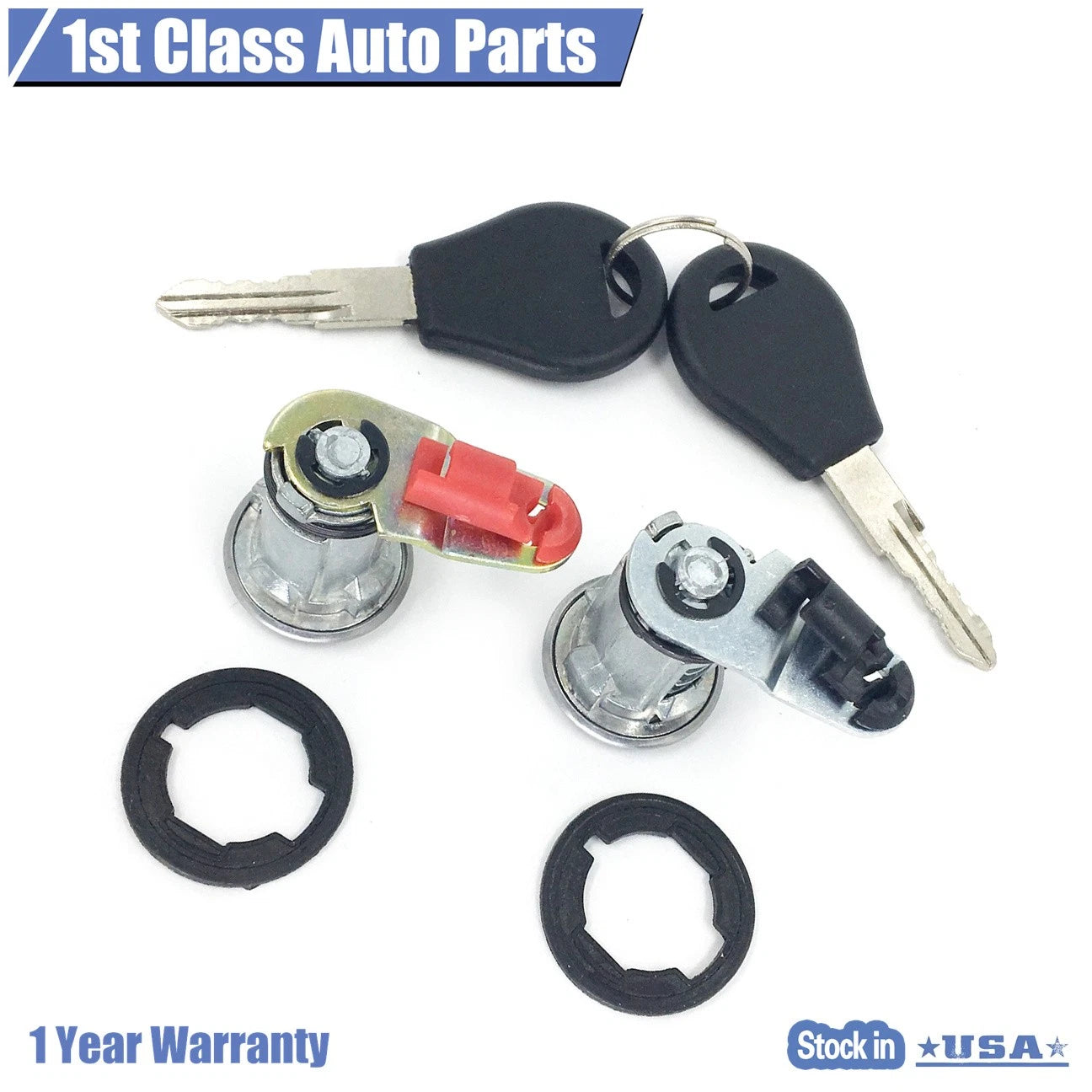 Door Lock Set with Key for Nissan D21 Pathfinder (1986-1991)