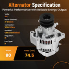 Alternator for Toyota 4-Runner, Hi-Ace, Hi-Lux (1989-2005)
