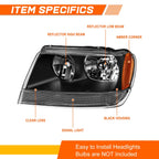 Fog Lights for Honda Civic (1996–1998) Amber Lens