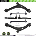 Front Lower Control Arm Ball Joints Tie Rod for Acura MDX (2001–2005)