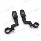 1.5" Flame Foot Peg Clamps for Yamaha Roadstar XV1700 (2001–2007)
