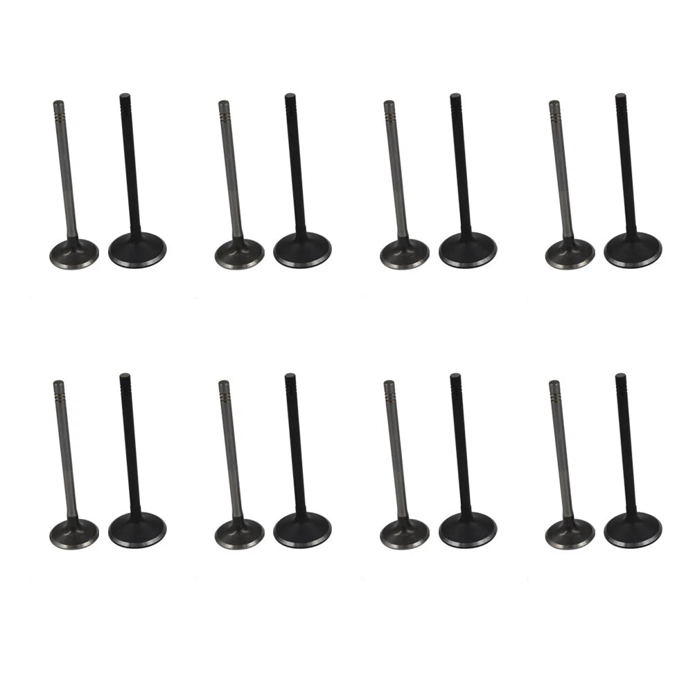 Set of 16 Engine Valves for GM Aura ECOTEC 2.0L 2.2L 2.4L