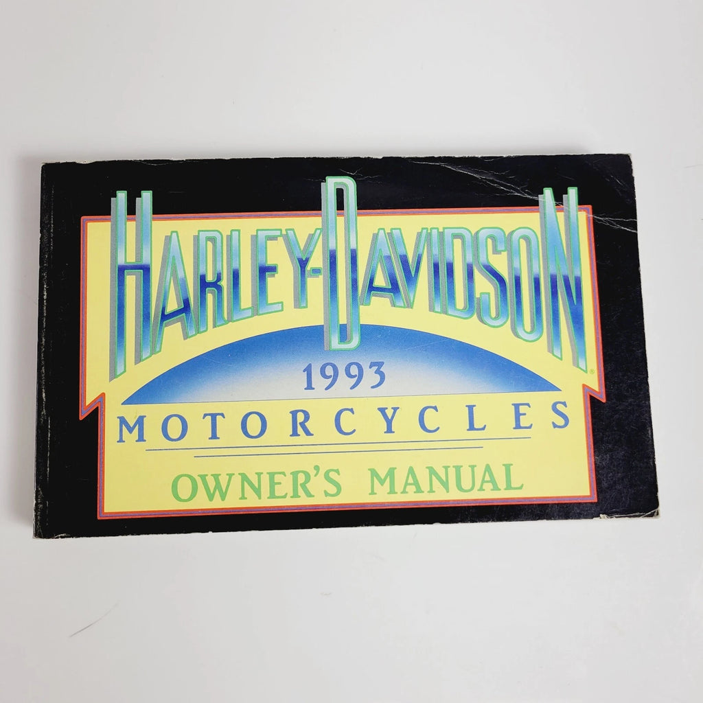 Owners Manual for Harley-Davidson 1993 Models (99466-93)
