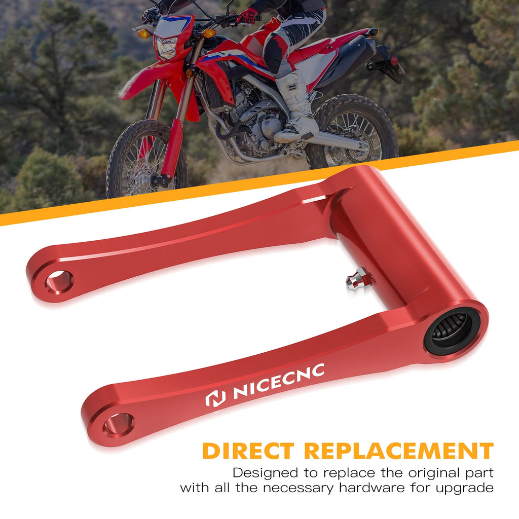 Set of 2 Rear Drop Lowering Link Kit for Honda CRF 300L & CRF 300L RALLY (2021–2023)