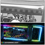 RGB LED Light Bar Headlight Assembly for Dodge Ram 1500-3500 (1994–2002)