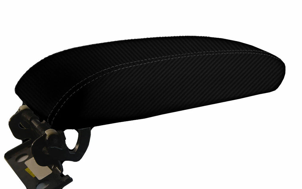 Carbon Fiber Console Lid Armrest Cover for Kia Cadenza (2014–2016)