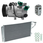 AC Compressor Kit with Condenser for Hyundai Sonata 2.4L (2011–2014)