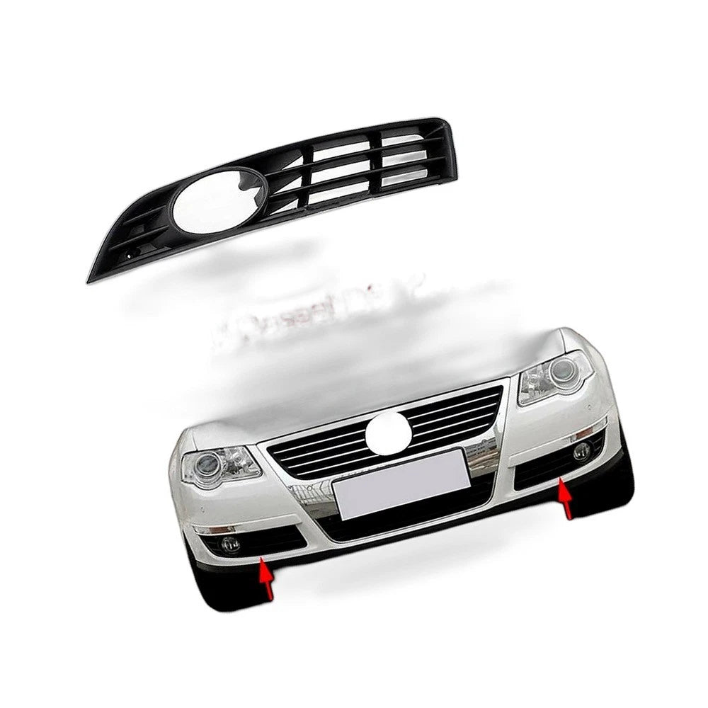 Front Fog Light Grille Right for VW Passat B6 Magotan (2006–2011) 3C0853666A