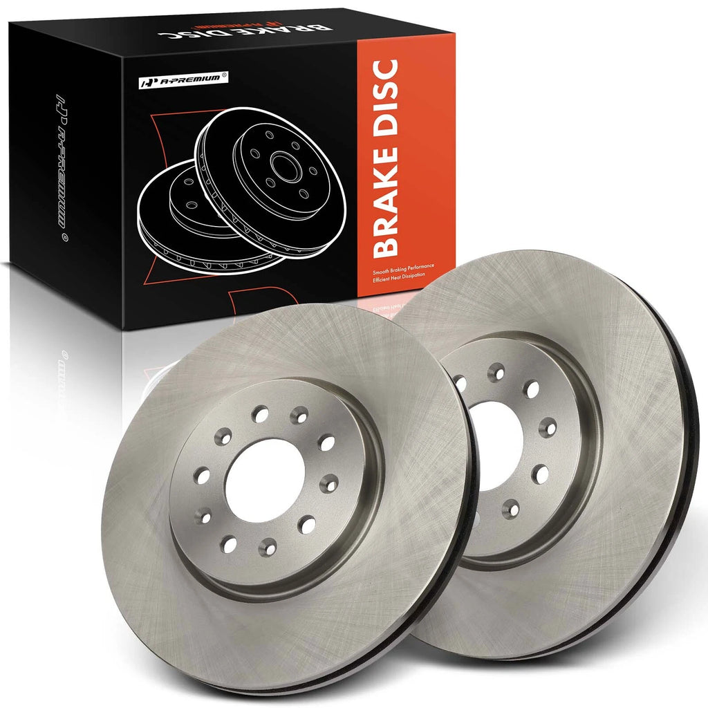 Front Disc Brake Rotors for Chevy Equinox GMC Terrain (2018–2020)