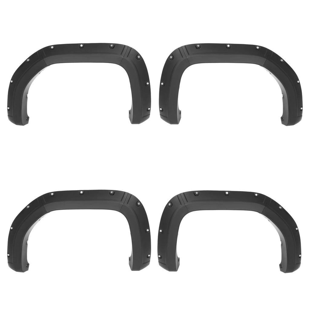 Set of 4 Fender Flares for GMC Sierra 1500 (2019–2025) 4WD/2WD