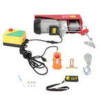 Electric Hoist for Crane (2200 lbs, Wireless Remote Control)