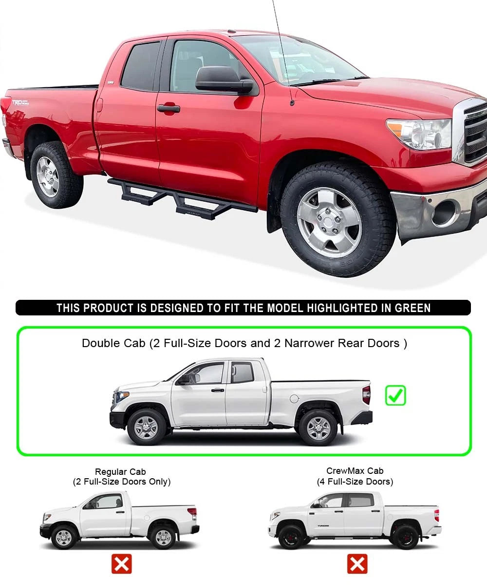 iArmor Stainless Steel Drop Armor for Toyota Tundra Double Cab (2007–2021)