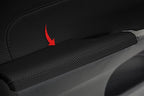 Carbon Fiber Armrest Door Panel Cover for Toyota Avalon (2013–2018)