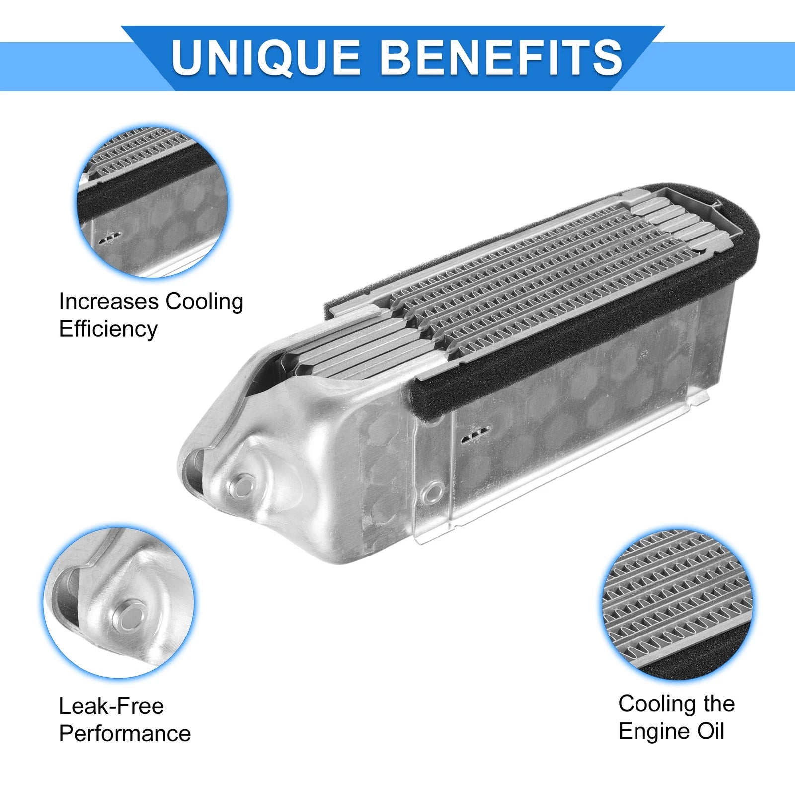 Engine Oil Cooler with Seals for Volkswagen Beetle (No. 113117021)
