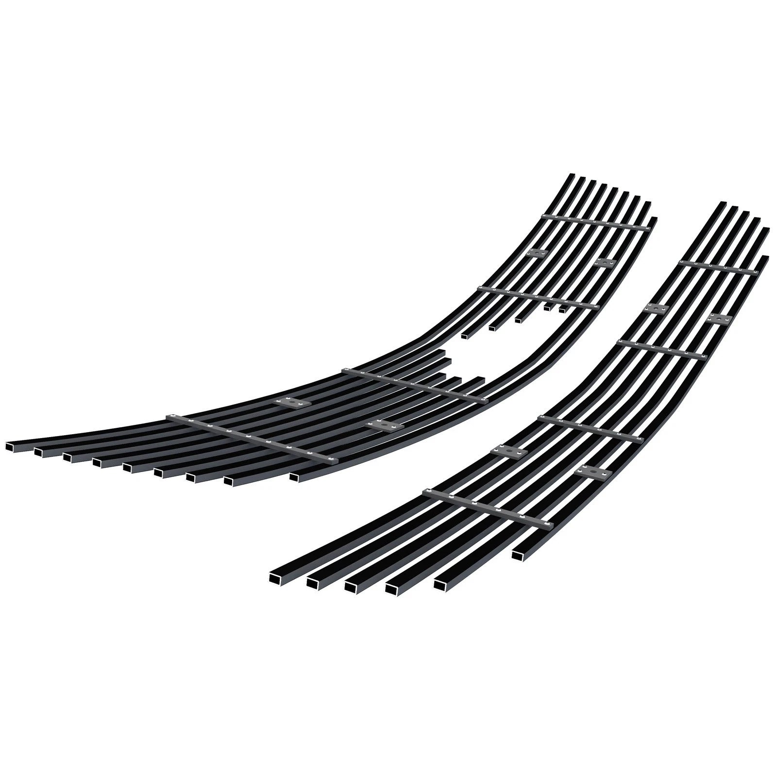 Stainless Steel Black Billet Grille Insert for Ford Mustang V6 (2010-2012)
