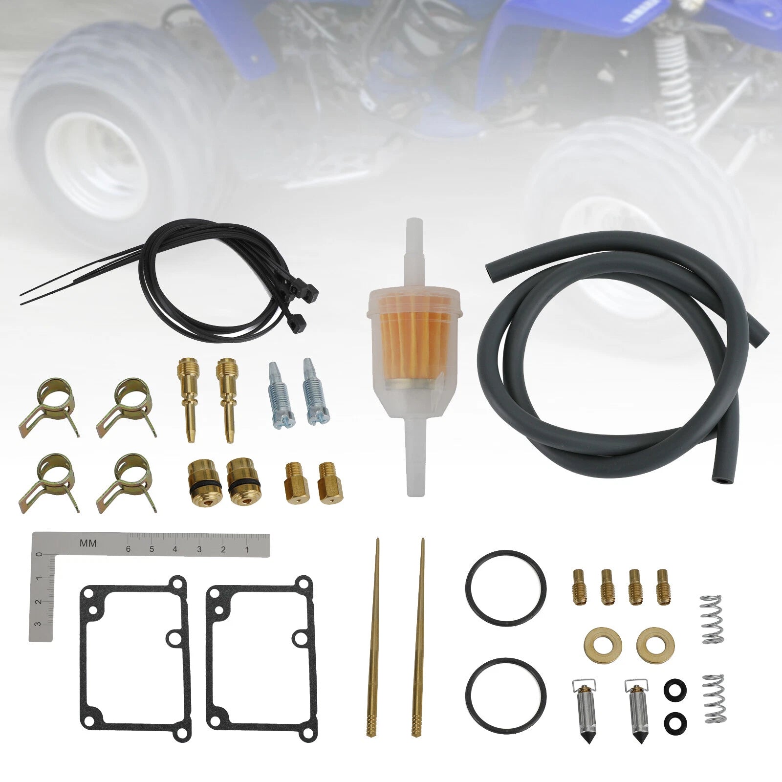 Carburetor Rebuild Kit for Yamaha Banshee 350 YFZ350 (1988–2006) T9