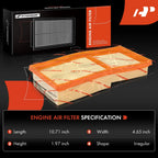 2X Engine Air Filter for Mercedes-Benz SLK230, SLK320 (2001-2004)